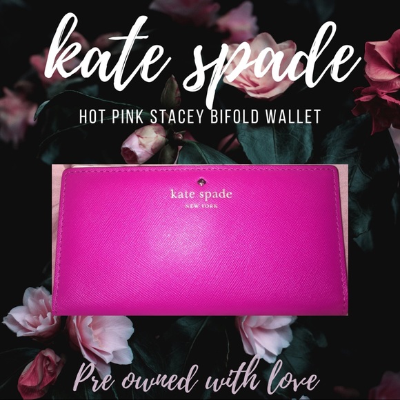 kate spade Handbags - PREOWNED KATE SPADE WALLET PINK 💓
